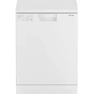 Masina de spalat vase Arctic DFN1532, 13 seturi, 5 programe, Sistem dedurizare, Clasa E, 60 cm (Alb)