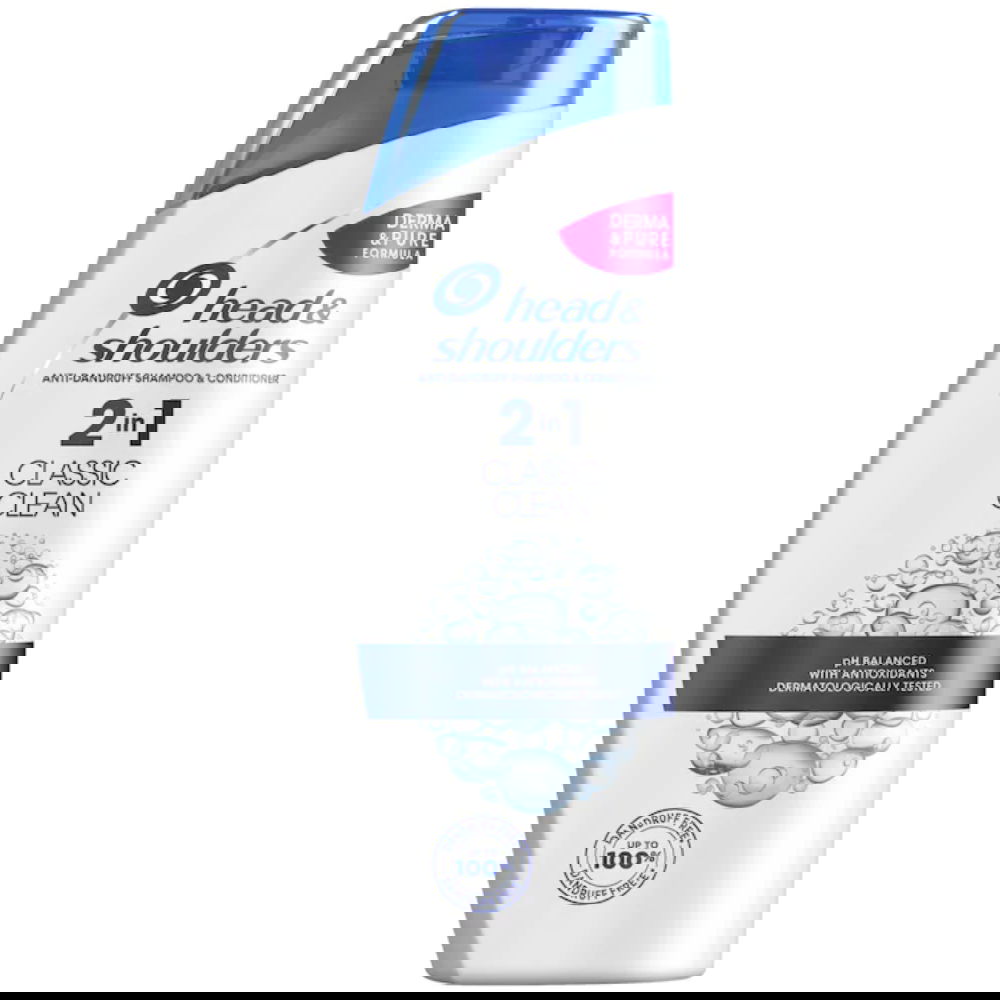 Sampon 2 in 1 Classic Clean, 360ml, Head & Shoulders