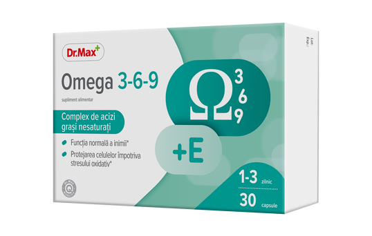 Dr. Max Omega 3-6-9, 30 capsule