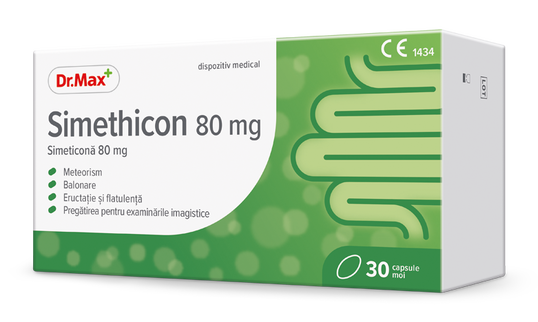 Dr. Max Simeticona 80mg, 30 capsule moi