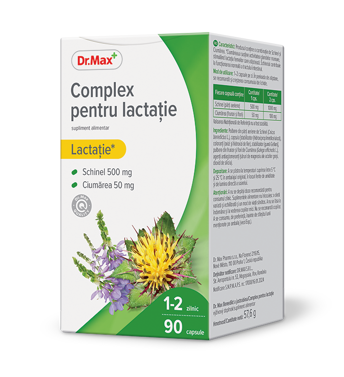 Dr. Max Complex pentru lactatie, 90 capsule