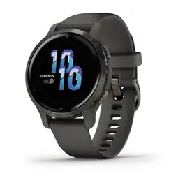 Ceas activity outdoor tracker Garmin Venu 2S, Bluetooth, Wi-Fi, GPS, rezistenta la apa 5 ATM (Gri)