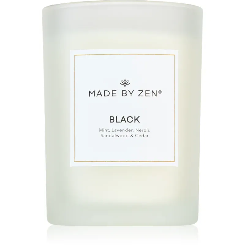 MADE BY ZEN Black lumânare parfumată 250 g