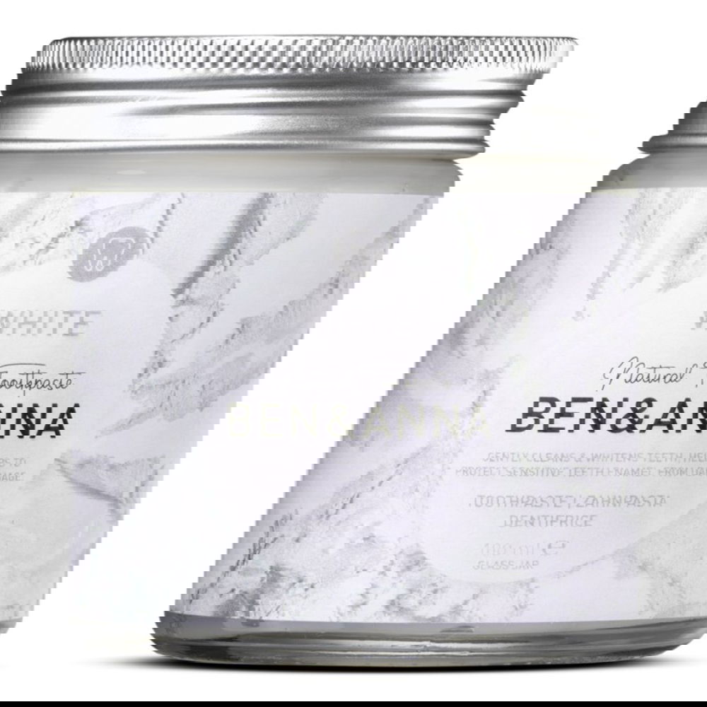 Pasta de dinti alba, 100ml, Ben&Anna