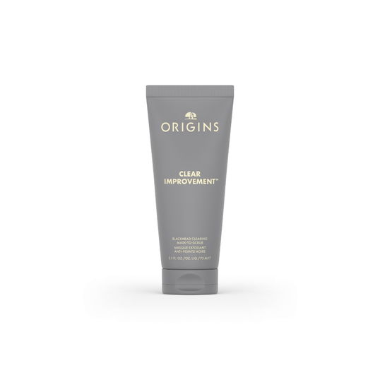 Masca scrub pentru indepartarea punctelor negre Clear Improvement, 75ml, Origins