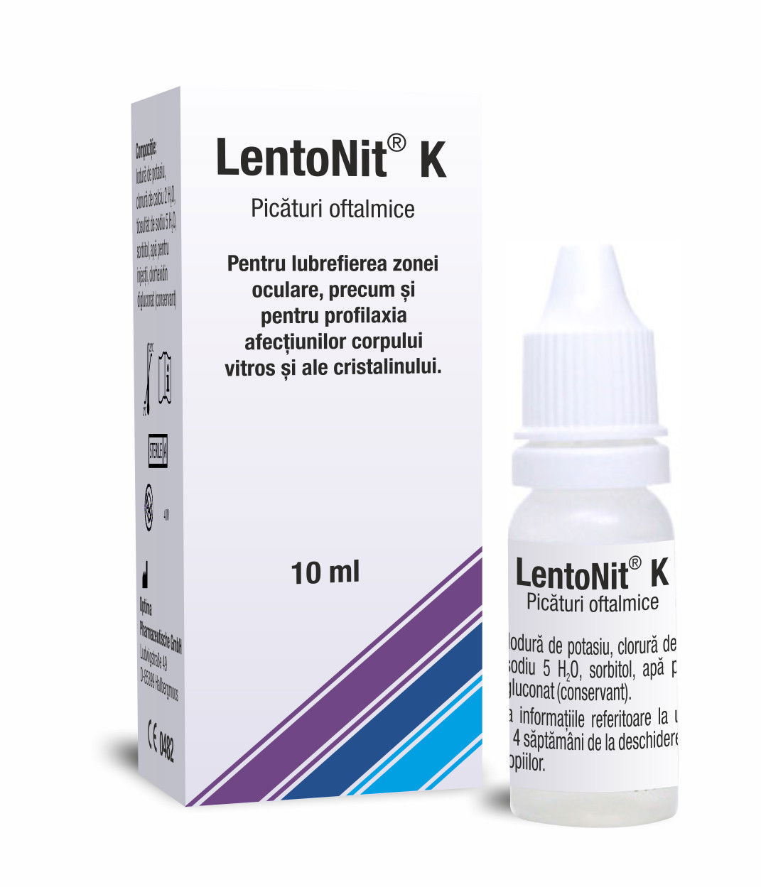 LentoNIT K picaturi oftalmice flacon de 10 ml