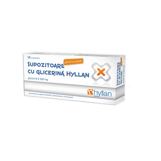 Supozitoare cu glicerina ad 12sup(Hyllan