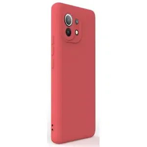 Protectie Spate Lemontti Soft Slim LEMSSXMI11SR pentru Xiaomi Mi 11 (Rosu)