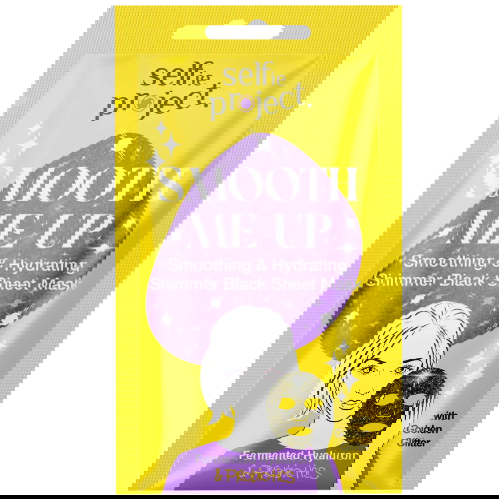 Masca de netezire si hidratare a fetei Smooth Me Up, 20g, Selfie Project
