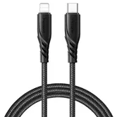 Cablu de date Mcdodo Fast Charge CA-8460, USB Type-C - Lightning, PD, 1.2 m, 20 W (Negru)
