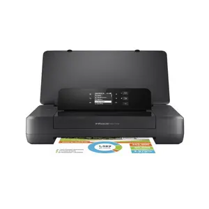 Imprimanta portabila HP OfficeJet 200 cerneala, A4, USB, Wi-Fi (Negru)