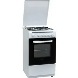 Aragaz Heinner HFSC-V60LITWH, Gaz, 4 Arzatoare, Aprindere electrica, 50 cm (Alb)