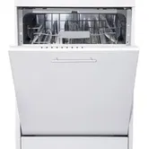 Masina de spalat vase incorporabila Heinner HDW-BI6092TE++, 12 Seturi, 9 Programe, Touch Control, AquaStop, Clasa E, 60 cm (Alb)