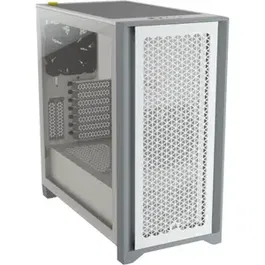 Carcasa Corsair 4000D Airflow, Middle Tower, Tempered glass (Alb)