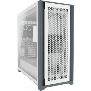 Carcasa Corsair 5000D Airflow, Middle Tower, Tempered glass (Alb)