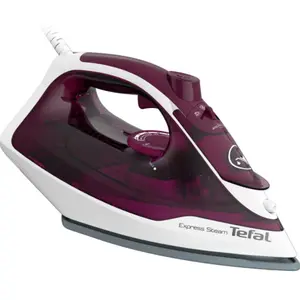 Fier de calcat Tefal Express Steam FV2835E0, 2400 W, 35 g/min, 270 ml (Alb/Violet)