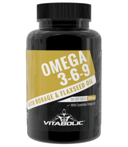 Omega 3-6-9 Softgels, 90 capsule, Vitabolic