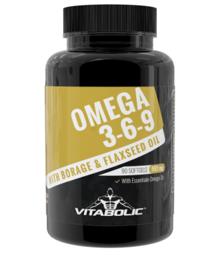 Omega 3-6-9 Softgels, 90 capsule, Vitabolic
