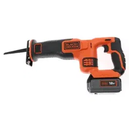 Fierastrau sabie cu acumulator Black&Decker BDCR18M1-QW, 18 V, 4 Ah