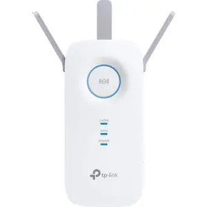 Range Extender Wireless TP-Link RE550, 1900 Mbps, Dual Band, 3 Antene externe (Alb)