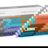 Vitamina D3 2000 UI lipozomala, 40 comprimate, Laboratoarele Remedia