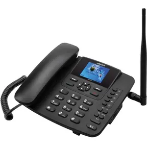 Telefon fix MaxCom Comfort MM41D, Android, LTE (Negru)