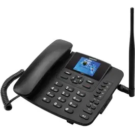 Telefon fix MaxCom Comfort MM41D, Android, LTE (Negru)