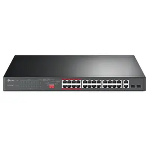 Switch TP-LINK TL-SL1226P, 24 porturi, PoE+