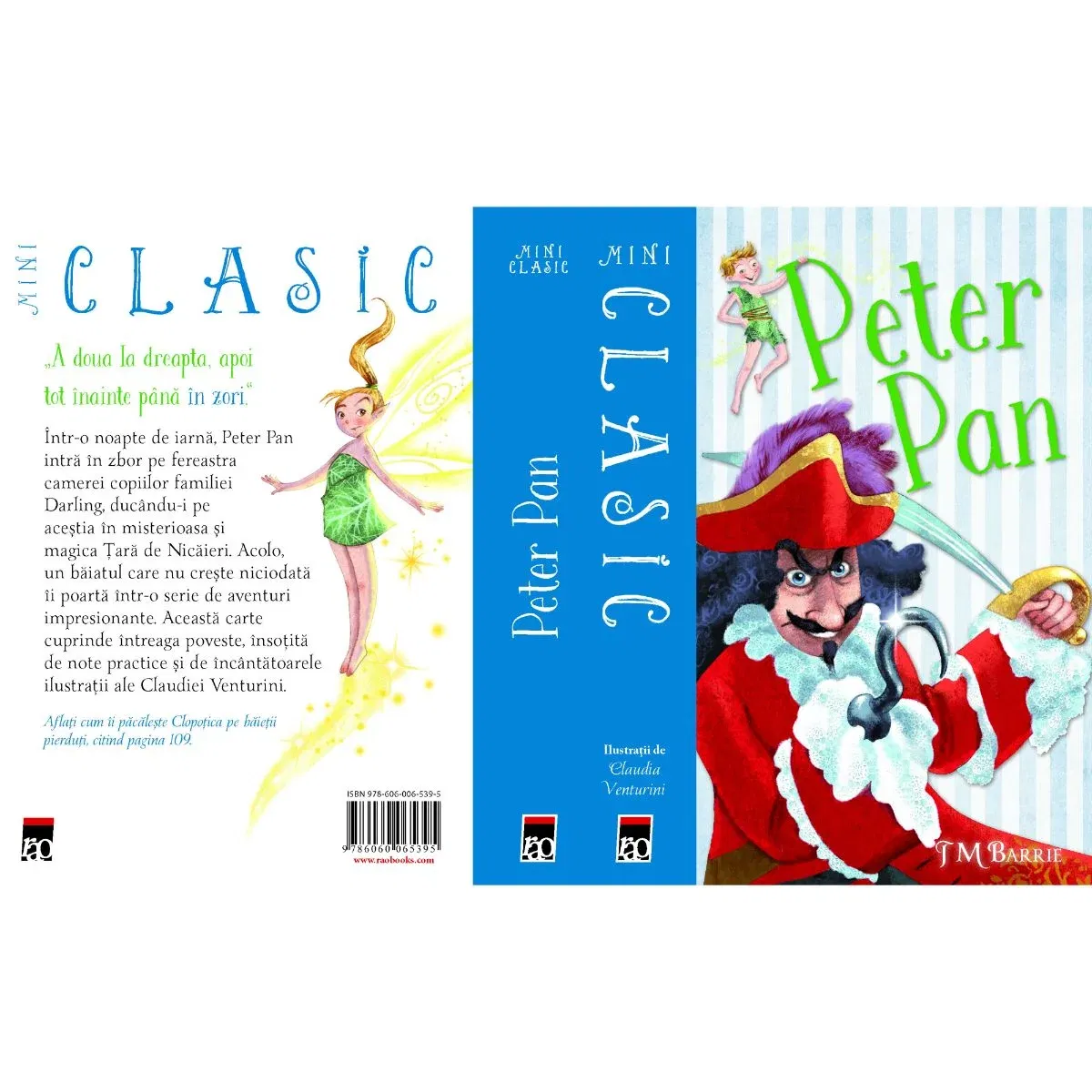 Mini Clasic. Peter Pan, J.M. Barrie
