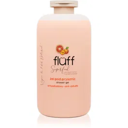 Fluff Superfood gel de duș Peach & Grapefruit 500 ml