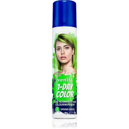 Venita 1-Day Color spray colorat pentru păr culoare No. 3 - Spring Green 50 ml