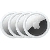 Dispozitiv De Localizare APPLE AirTag , Bluetooth, Waterproof IP67, Pack 4 (Argintiu)