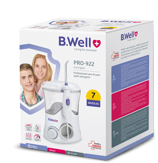 Irigator oral statie cu 7 capete All Family Use PRO-922, 1 bucata, B.Well