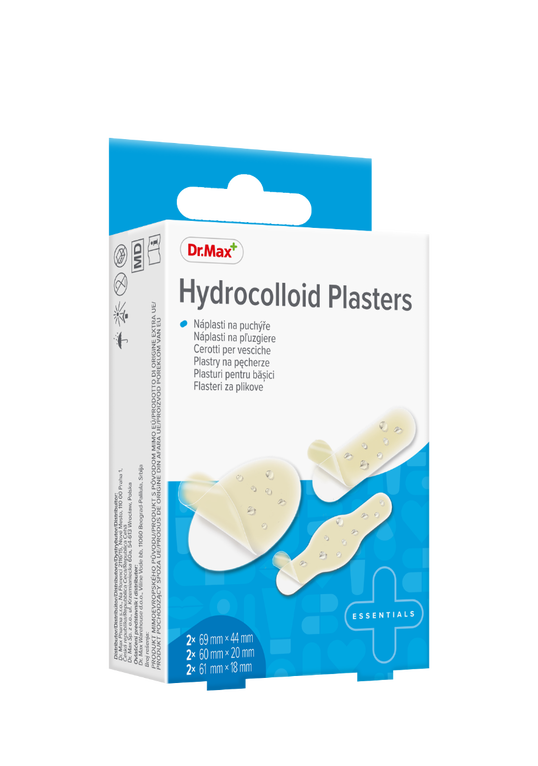 Dr. Max Plaster Hydrocolloid 20 x 60mm, 6 bucati