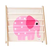 Raft organizator de carti pentru copii, 3 Sprouts, Elefant