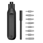 Set surubelnita de precizie Xiaomi Mi Ratchet Screwdriver BHR4779GL, 16-in-1, Otel S2, cap magnetic, 8 biti cu capat dublu (Negru)