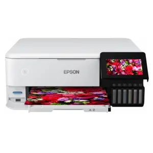 Multifunctional Epson L8160, InkJet Color, 16 ppm, A4, Duplex, Retea, Wireless (Alb)