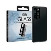 Folie Protectie Camera Eiger 2.5D Glass Clear EGSP00724 pentru Samsung Galaxy S21 Plus (Negru)