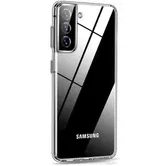 Protectie Spate Devia Crystal Clear DVHSNS21PCC pentru Samsung Galaxy S21 Plus (Transparent)