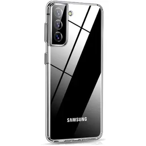 Protectie Spate Devia Crystal Clear DVHSNS21PCC pentru Samsung Galaxy S21 Plus (Transparent)