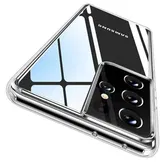 Protectie Spate Devia Crystal Clear DVHSNS21UCC pentru Samsung Galaxy S21 Ultra (Transparent)