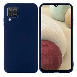 Protectie Spate Lemontti LEMSLKA12N pentru Samsung Galaxy A12 (Albastru)