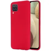 Protectie Spate Lemontti LEMSLKA12NG pentru Samsung Galaxy A12 (Rosu)