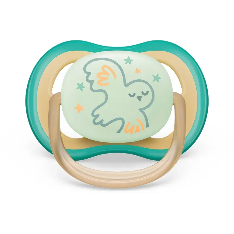 Philips Avent Ultra Air Night SCF377/01 0-6 m suzetă 1 buc