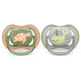 Philips Avent Ultra Air SCF085/60 6-18 m suzetă Sea Neutral 2 buc