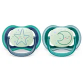 Philips Avent Ultra Air Night SCF376/13 6-18 m suzetă Boy 2 buc