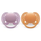 Philips Avent Ultrasoft SCF091/33 6-18 m suzetă Girl 2 buc