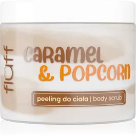 Fluff Caramel & Popcorn exfoliant pentru corp 160 ml