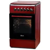 Aragaz mixt LDK 5060 ECAI BORDO RMV NG, Gaz, 4 Arzatoare, Aprindere electrica, Cuptor electric, 46 L, 60 cm (Bordo)