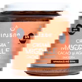 Crema de migdale cu cacao fara zahar, 300g, Unison